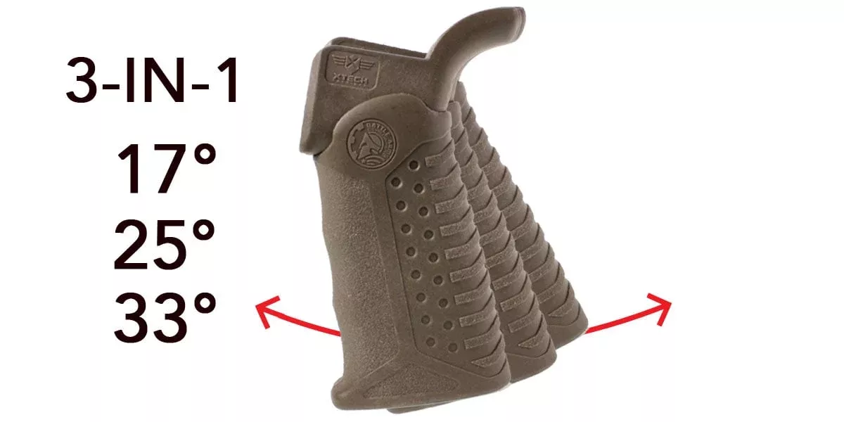 Battle Arms Development Adjustable Tactical Grip - OD Green