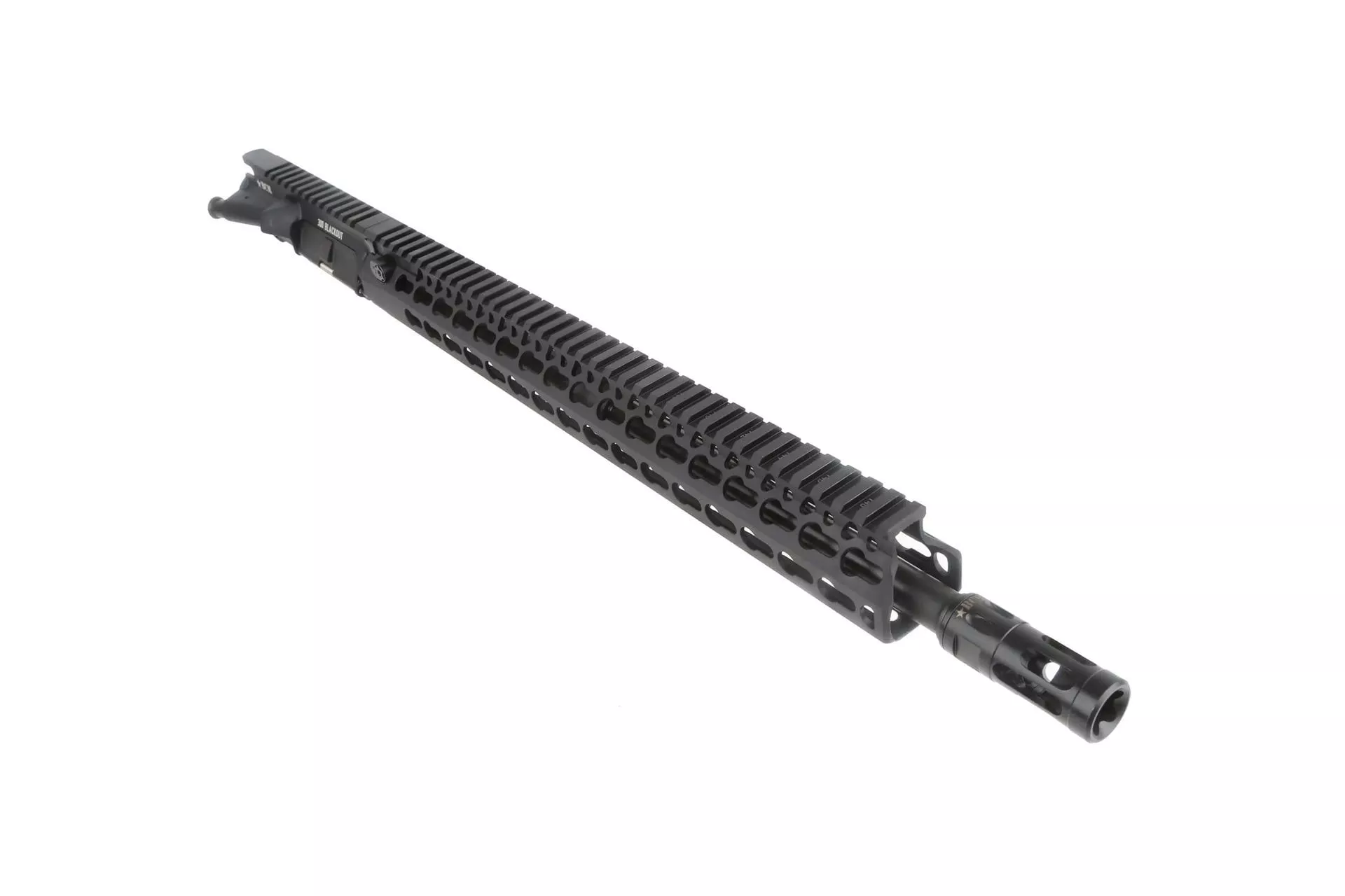 BCM 16″ 300 BLK 1:7 Tapered Contour Barreled Upper – 15″ KeyMod KMR Alpha Rail – BCM-URG-300BLK-16-KMR-A15