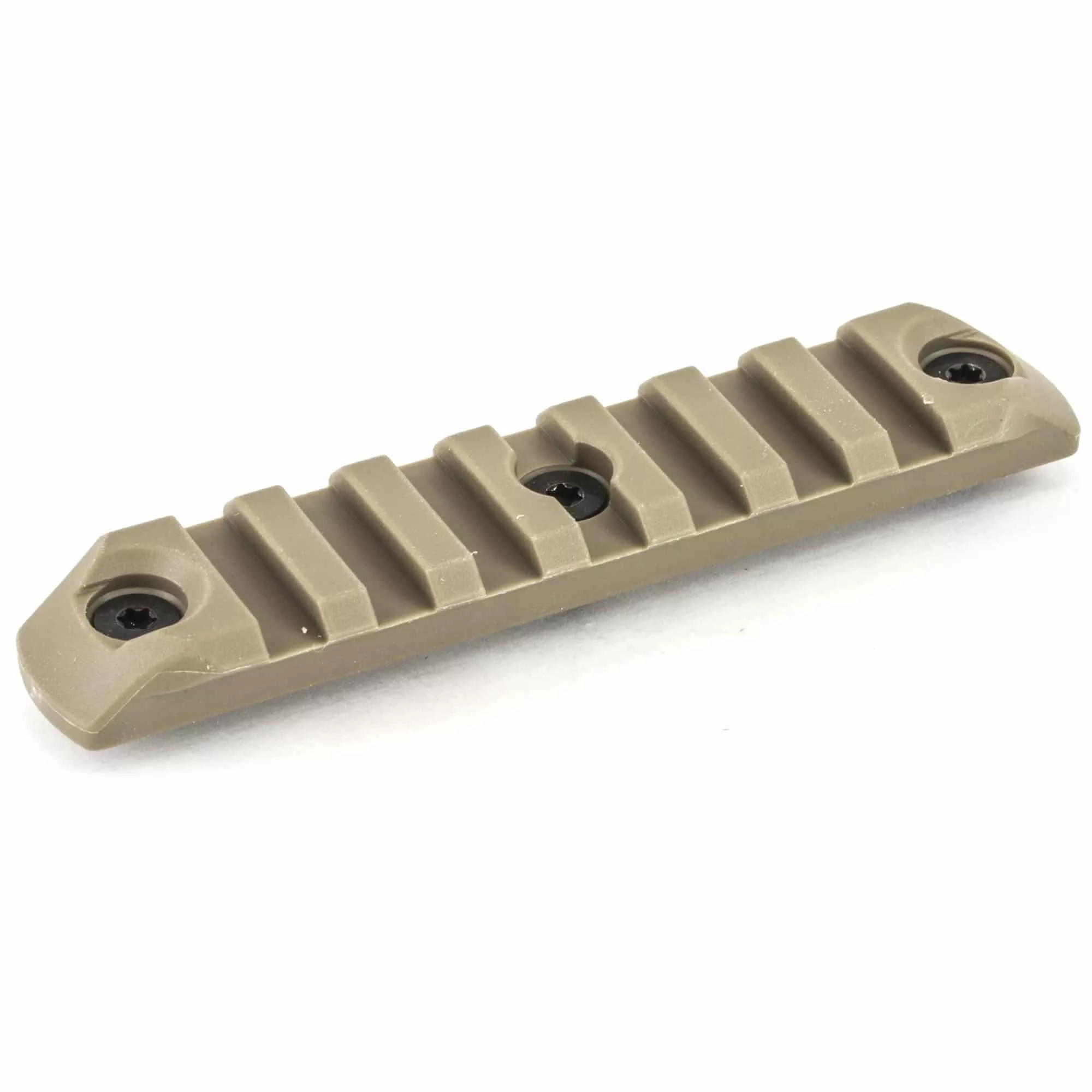 BCM PICATINNY RAIL NYLON KEYMOD 4″ FDE