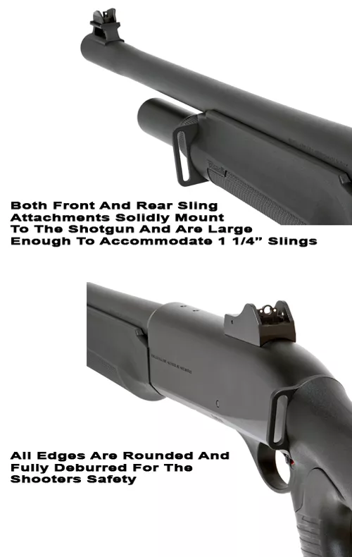 Benelli M2 Front And Rear Sling Attachments