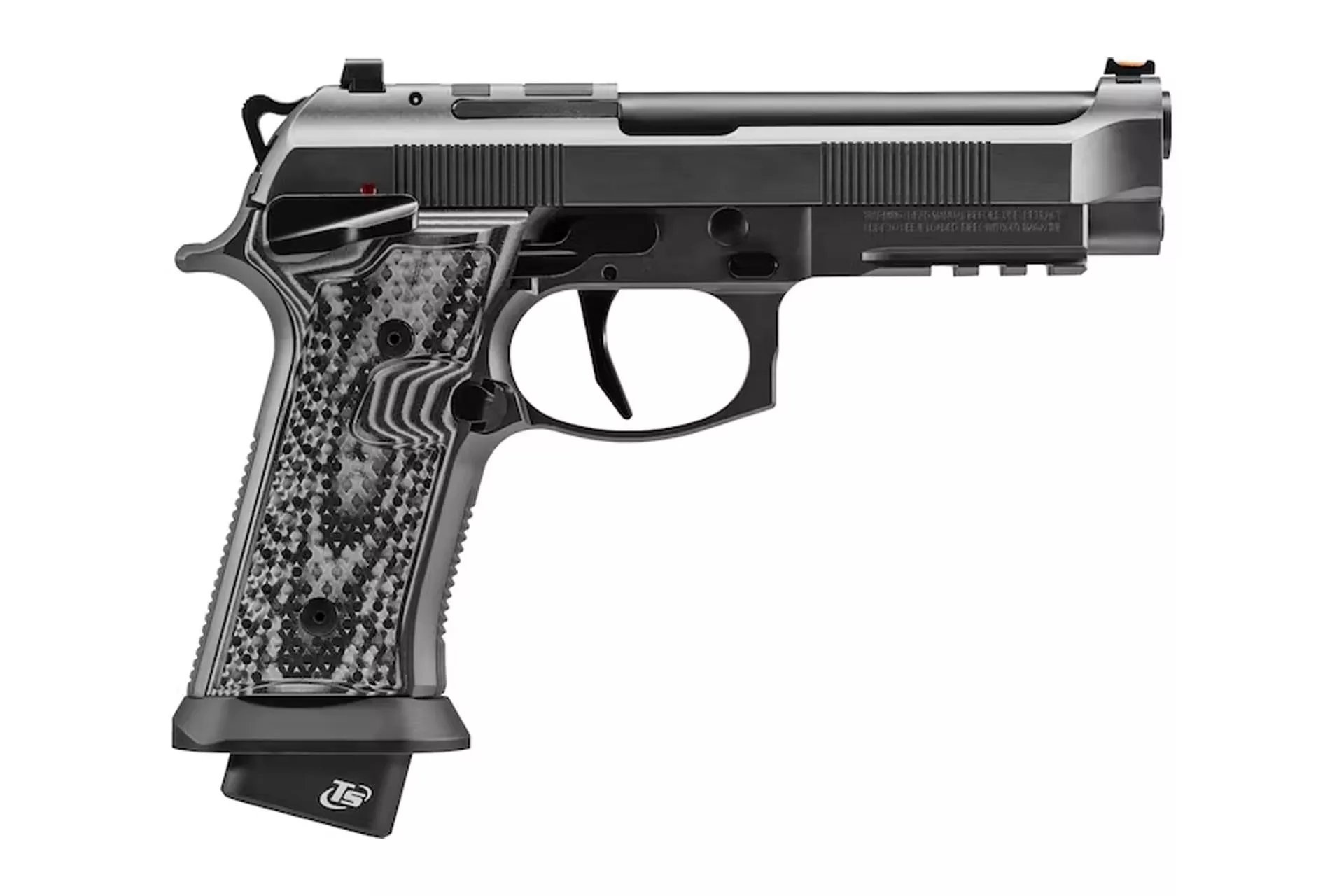 Beretta 92XI SAO Limited 4.7″ Full-Size Semi-Automatic 9mm Luger 22rd Pistol – Black/White – J92XFMSA21LCO