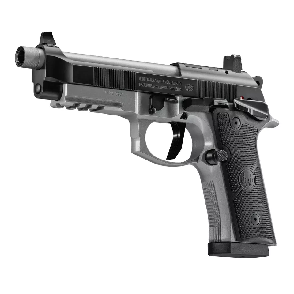 Beretta 92XI SAO Tactical 9mm Pistol, 5.1" Barrel, 18-Round Capacity