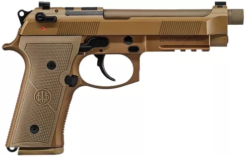 Beretta M9A4 G FDE Handgun 9mm Luger 18/rd Magazines (3) 5.1″ Barrel
