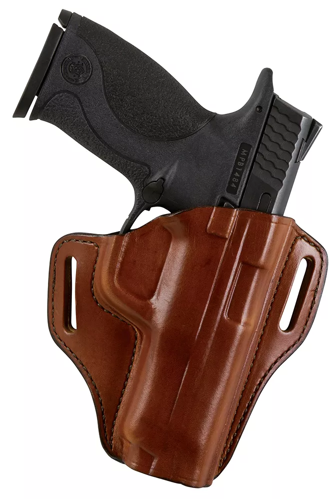Bianchi 25052 57 RemedyOWB Size 01 Tan Leather Belt Slide Fits S&W J Frame Fits S&W 36 Fits S&W 640 Right Hand