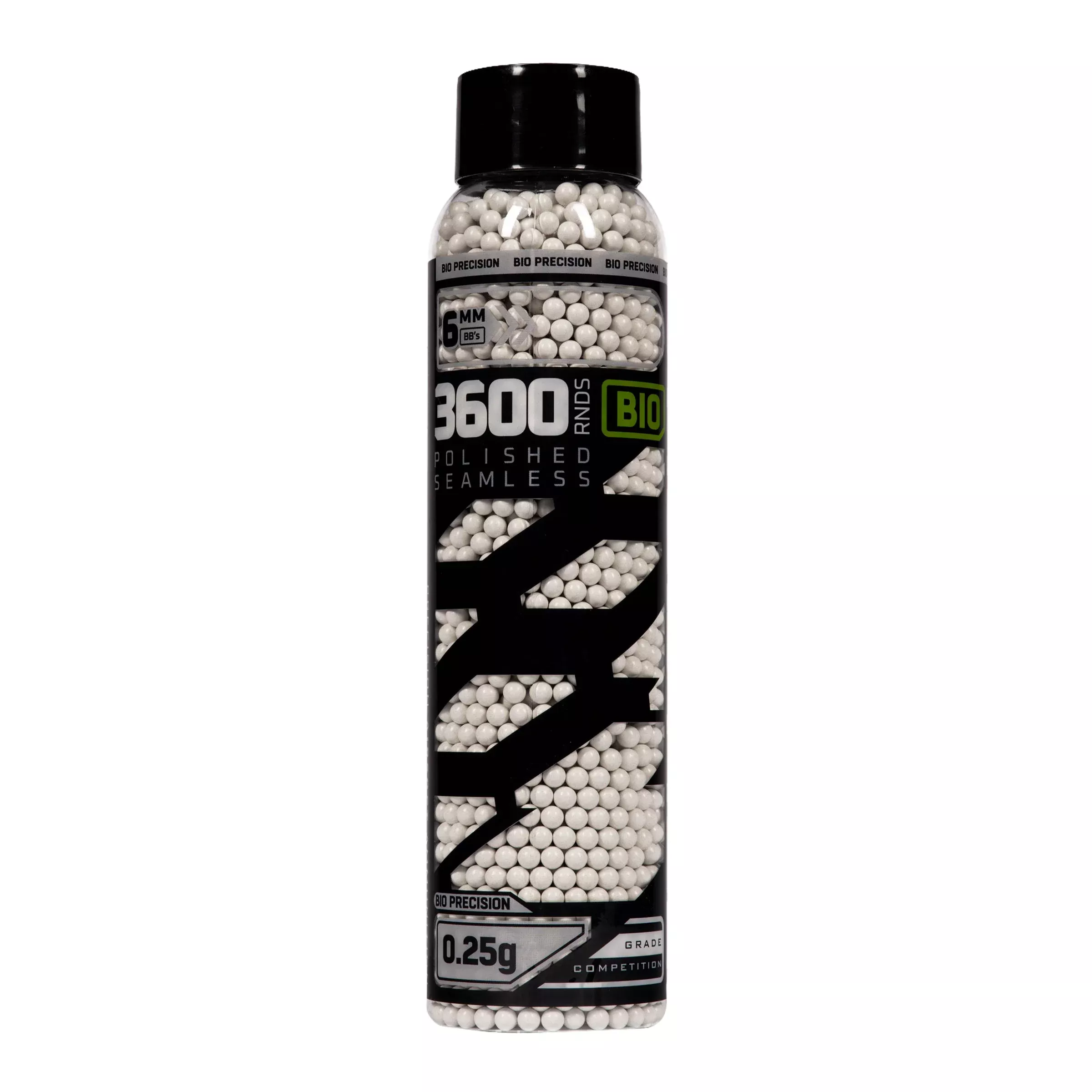 BIO Precision .25g BB's - 3600ct - White