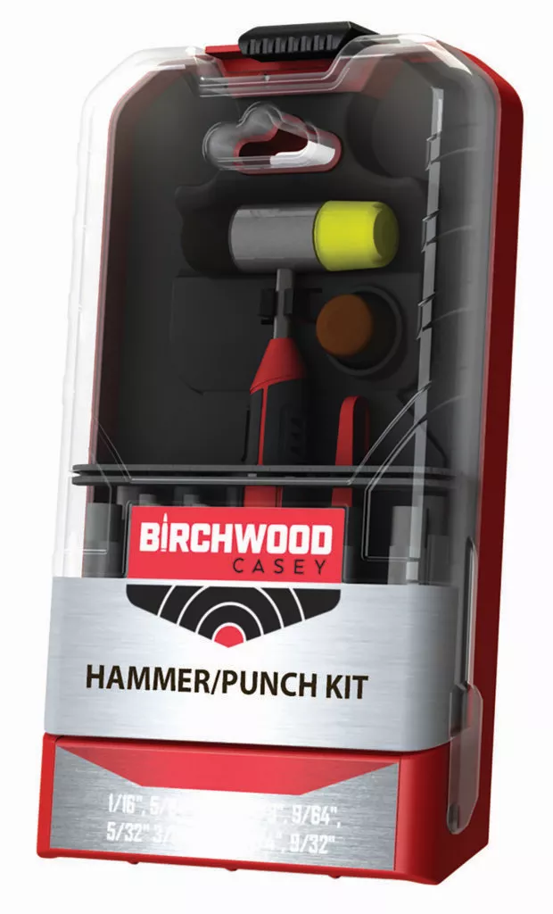 Birchwood Casey ARPNCHHMKIT Hammer & Punch KitBlack/Red AR Platform Firearm 19 Pieces