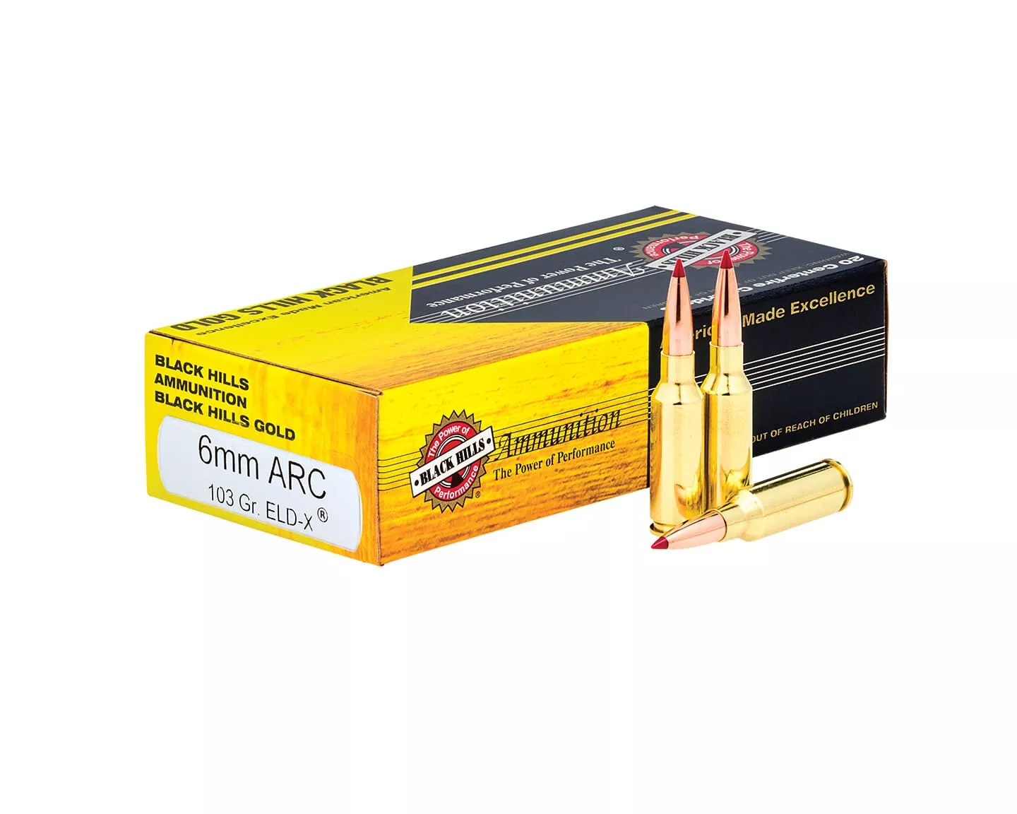 Black Hills 6mm ARC 103gr ELD-X 20rd