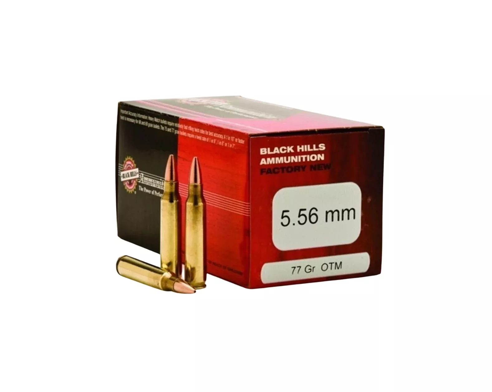 Black Hills 77gr OTM 5.56 (50rd Box)