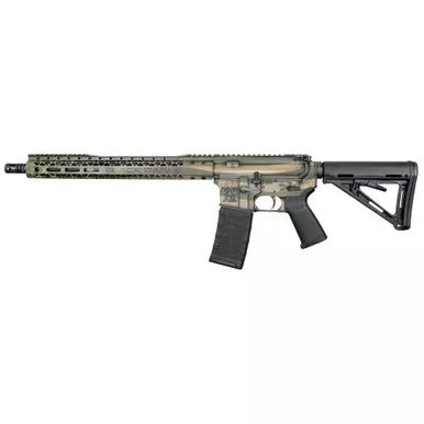 Black Rain Ordnance Black Rain Ordnance Spec+ AR-15 in Flat Dark Earth with 16-inch Barrel and Magpul Stock