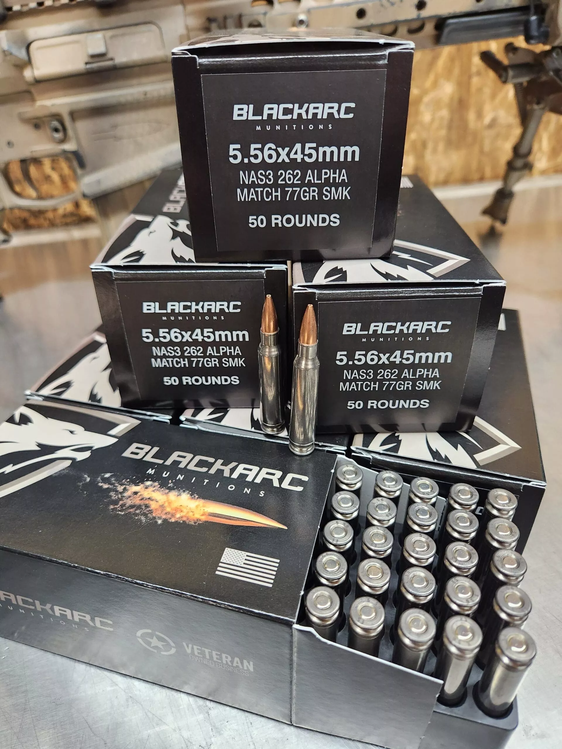 BLACKARC Munitions NAS3 262 ALPHA™ 5.56mm 50rd