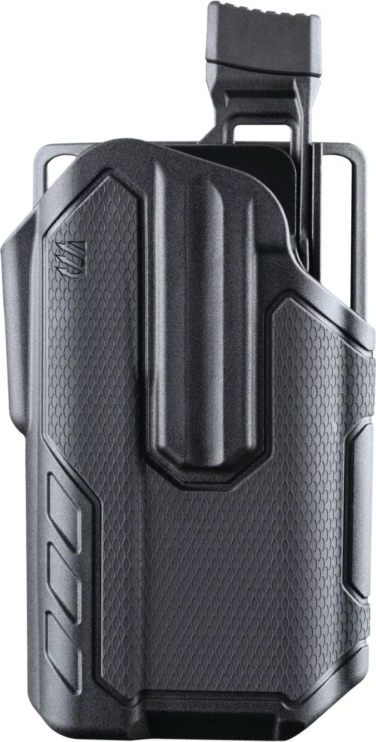 Blackhawk 419001BBR OmnivoreOWB Black Polymer Belt Slide Fits Most SemiAutos w/SureFire X300/X300U-A Lights Right Hand