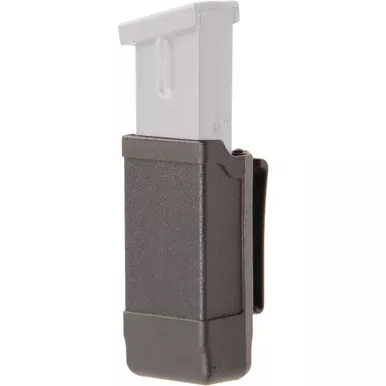 BLACKHAWK CQC Magazine Case, Single, Double Row, Matte, Black 410600PBK