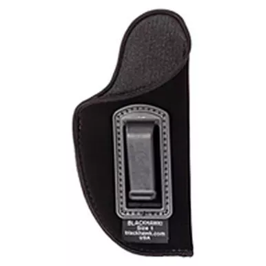 BLACKHAWK Inside Pant - Inside Waistband Holster, Medium Frame Revolver, Size 2, Right Hand, Black