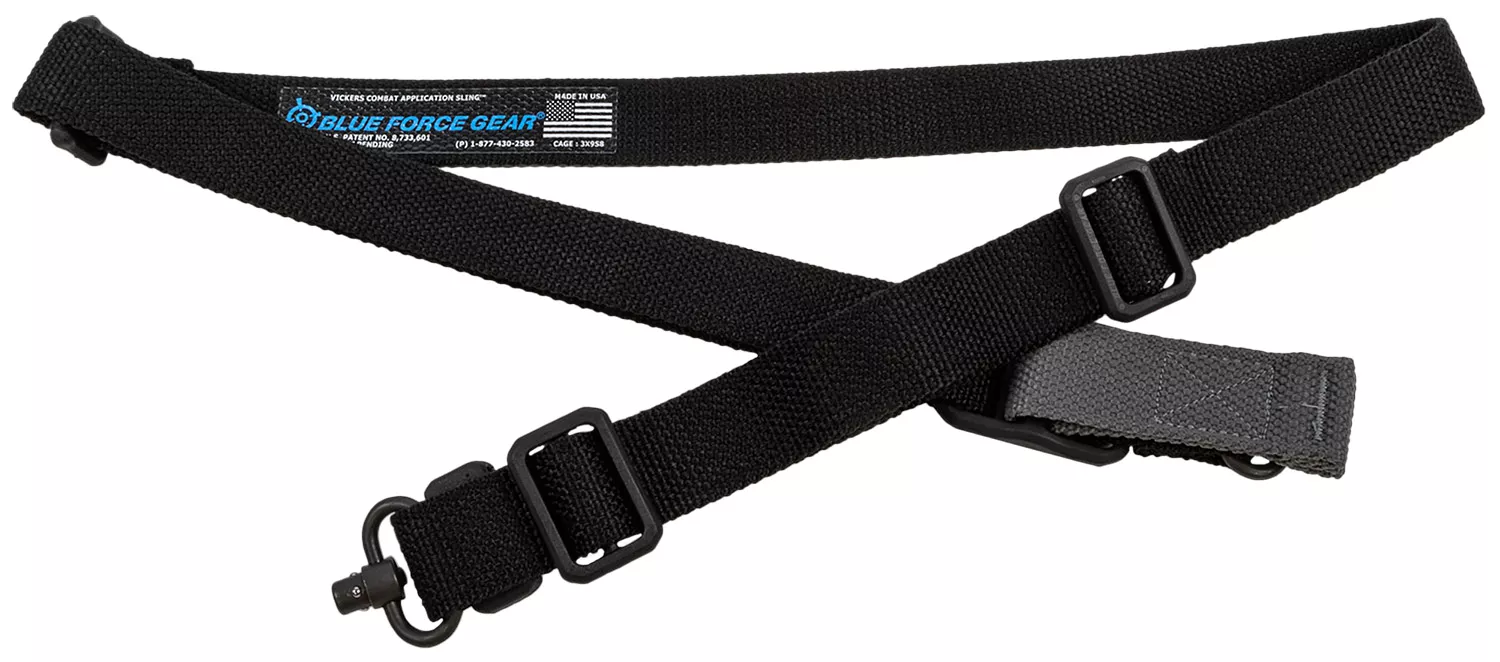 Blue Force Gear VCAS2TO1PB125AABK Vickers 221 Black Cordura One-Two Point AR Platform