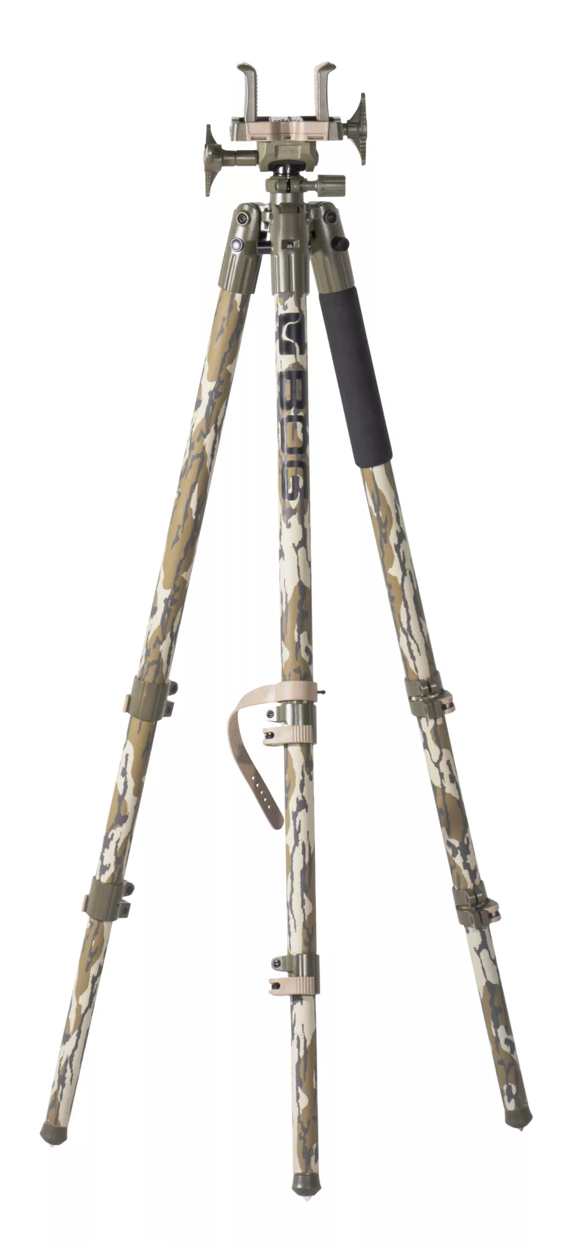 Bog-Pod 1164398 DeathGripTripod Mossy Oak Bottomland Aluminum 7"-59"