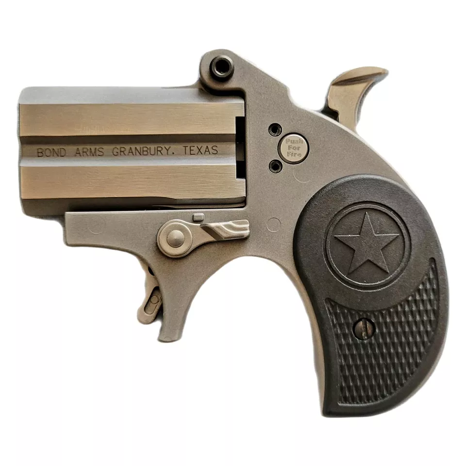 Bond Stubby .22LR 2.2" Stainless No Trigger Guard Black