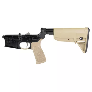 Bravo Company Bravo Company Factory Blem Complete Lower Receiver with BCM MOD 0 Stock in Flat Dark Earth