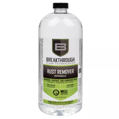 Breakthrough Clean Technologies Rust Remover, Solvent, 32oz Can BT-RR-32OZ
