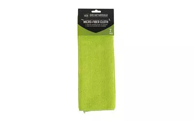 BREAKTRHOUGH MICROFIBER TOWEL 2-PACK GREEN