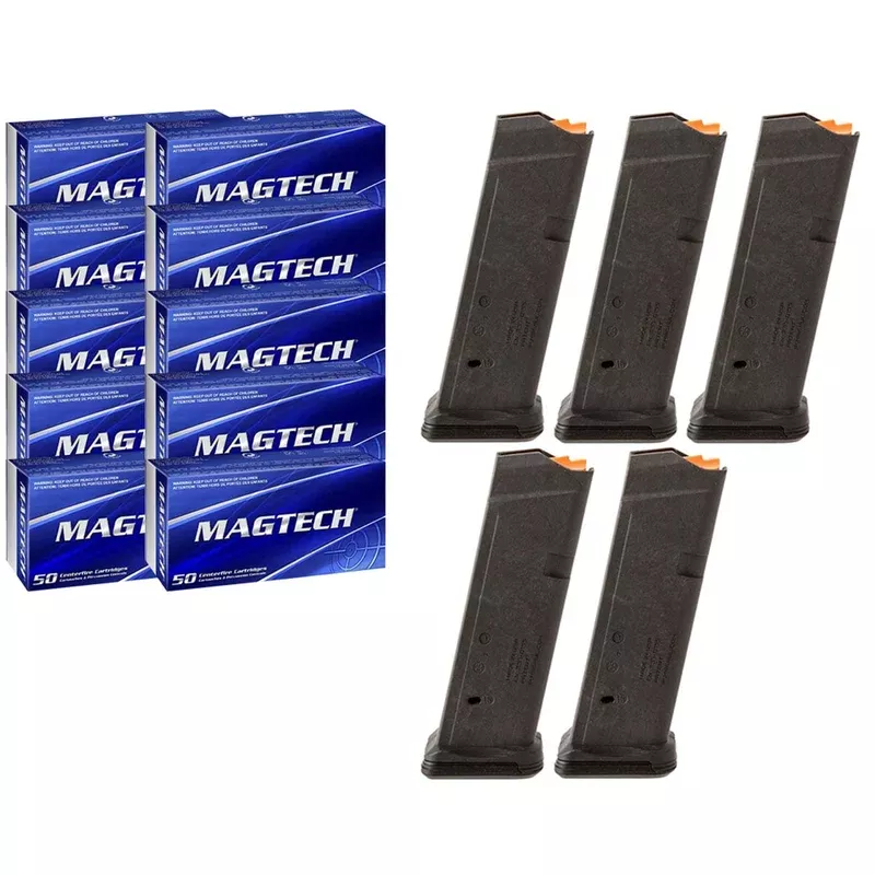 BROWNELLS BUNDLES – Sport Shooting 9mm Luger 115gr 500RD w/5x GL9 15RD Mags Quantity Discount PriceAdd To Favorite