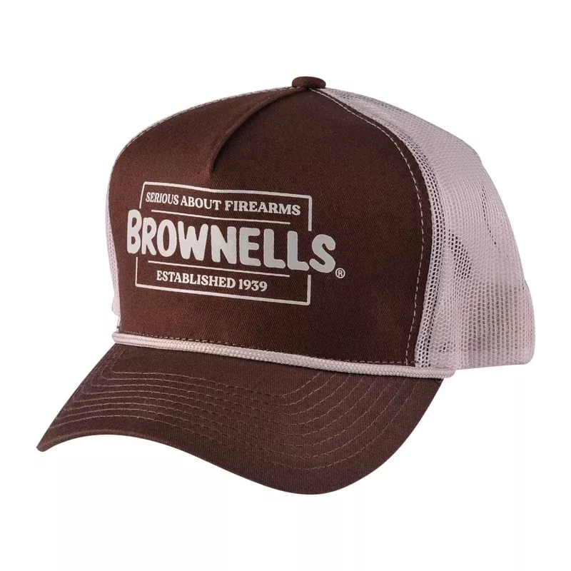 BROWNELLS – Classic Trucker Cap Brown & Khaki Quantity Discount PriceAdd To Favorite