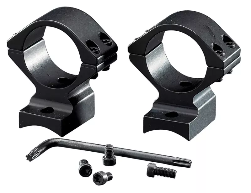 Browning 12393 A-Bolt Integrated Scope Mount/Ring Combo Matte Black 1″ Medium