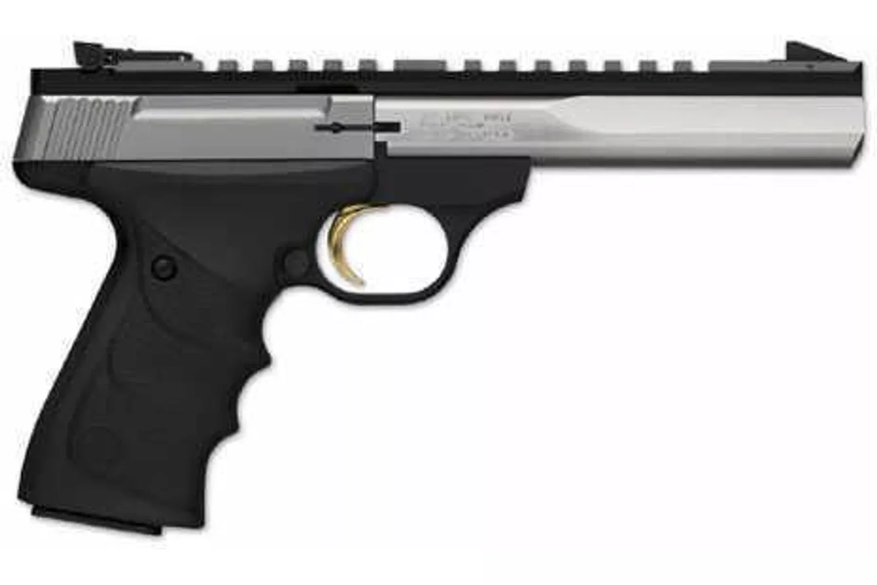 Browning Buck Mark Semi-Auto Pistol Contour Stainless Steel 5.5" Barrel URX 22 Long Rifle Matte Blued 051507490