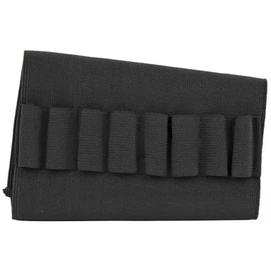 Bulldog Cases Bulldog Cases, Butt Stock Shell Holder, Fits Rifle Shells, Black WBSR