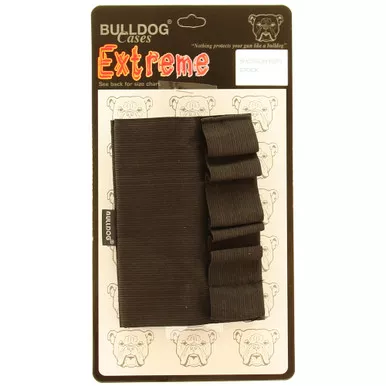 Bulldog Cases Bulldog Cases, Butt Stock Shotgun (Holds 6 Shells), Black Finish WBSS