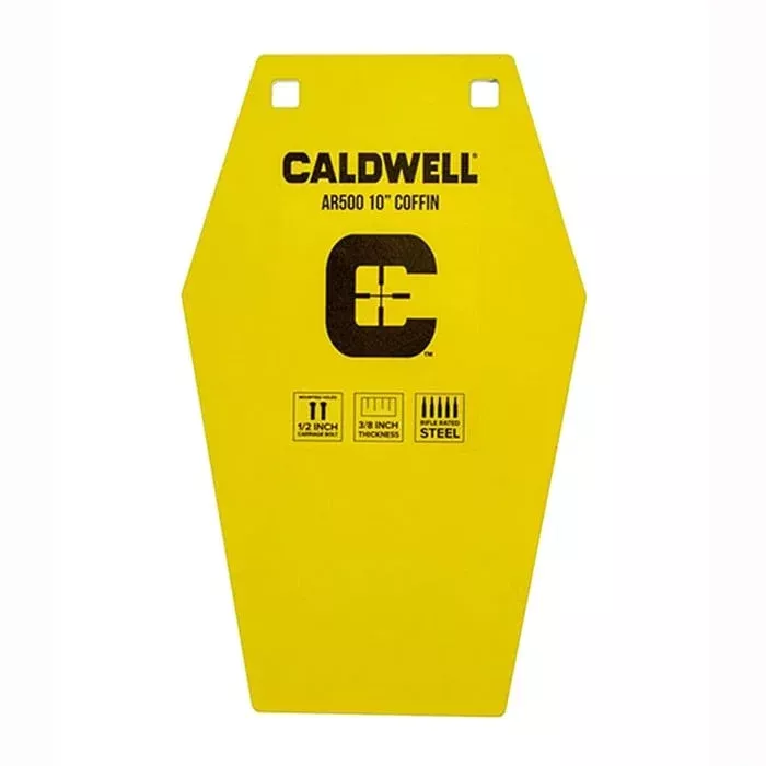 CALDWELL SHOOTING SUPPLIES – 10″ Coffin AR500 Steel Target Quantity Discount PriceAdd To Favorite