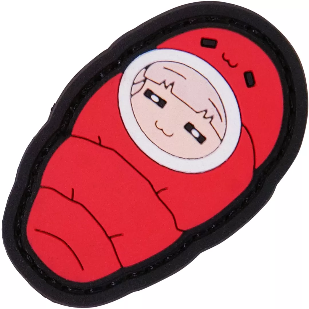 Camping Sleeping Bag Pillow Utility Patch Tactical Anime Waifu Mini PVC