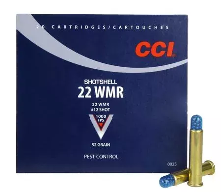 CCI 22 Magnum Shotshell 52gr Shot shell 1000fps