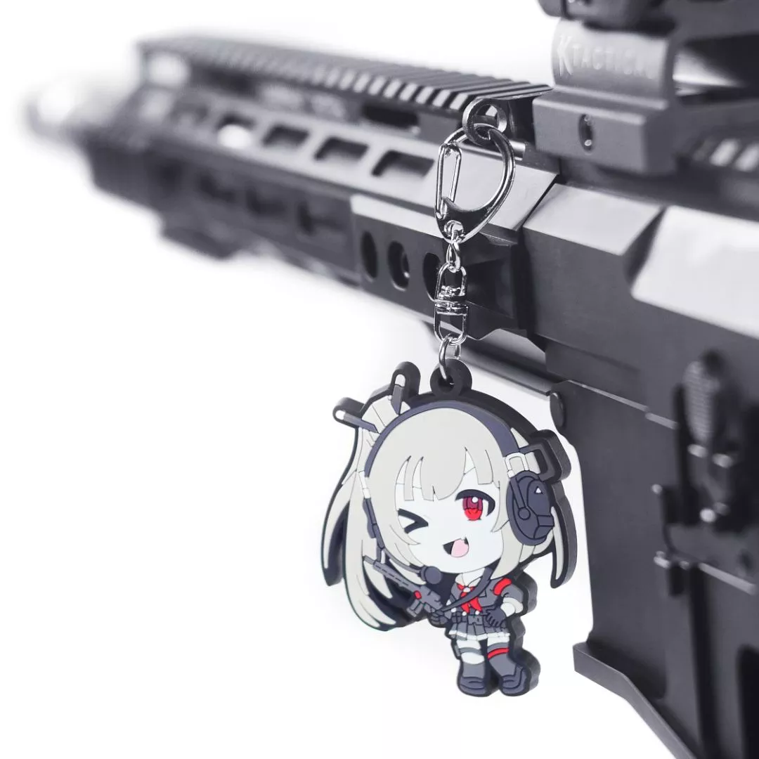 Charm Mount Kit Tactical Keychain Gun Rail Accessory Ktactical Anime Girl Charm
