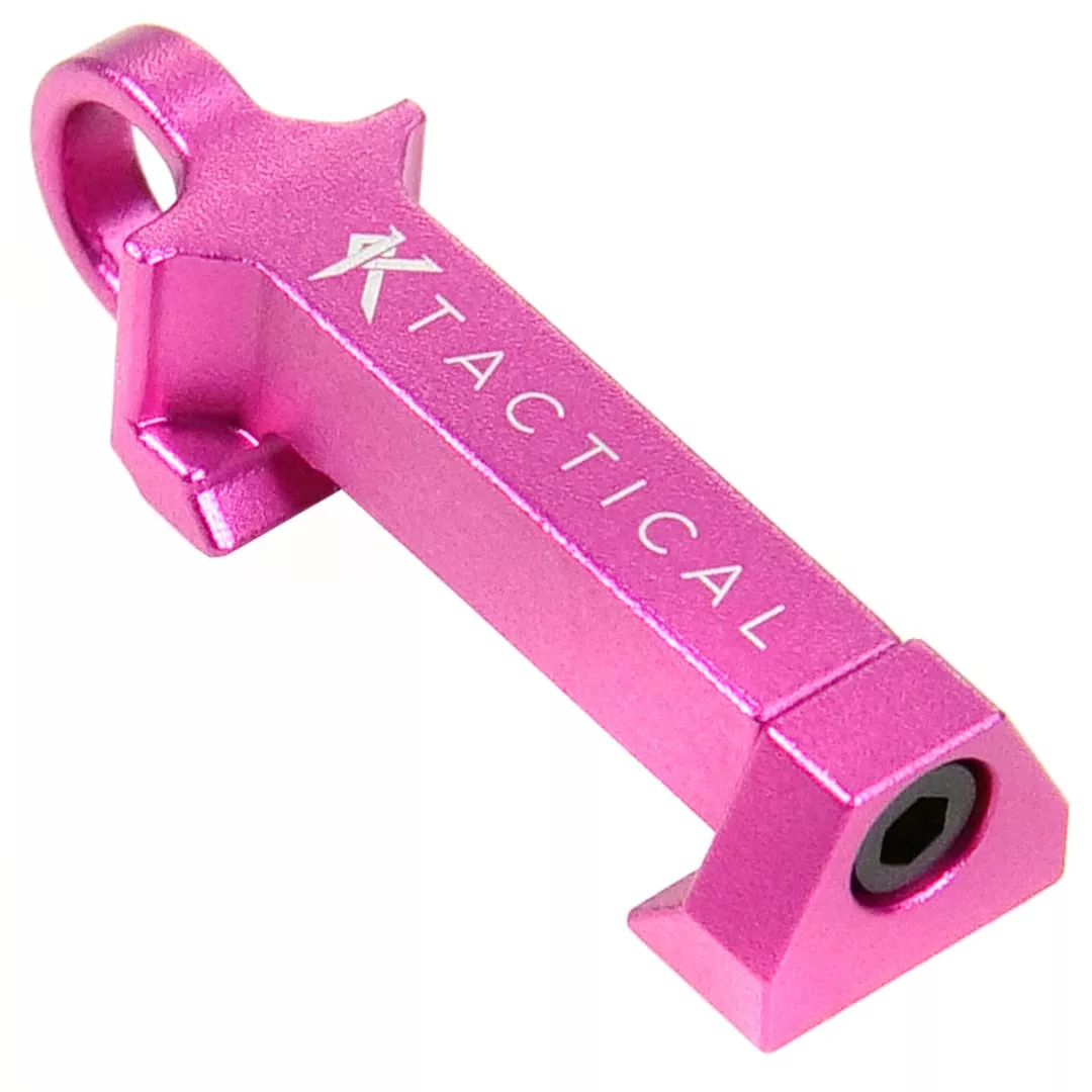 Charm Mount Tactical Keychain Gun Rail Accessory Decorative PINK