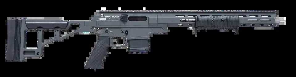 Citadel Taipan X Pump Action Rifle - 223 Wylde, 10+1 Capacity, 16.5" Stainless Barrel, Dark Gray Finish, M-Lok Handguard, Skeletonized Stock