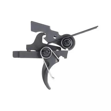 CMC Triggers Component, Single Stage Curved, 4.5lb Trigger, Fits AR15, Small Pin, Black 52501