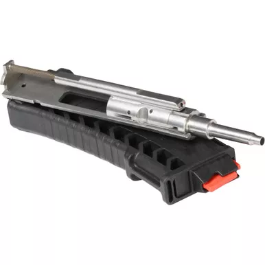 CMMG AR Conversion Kit Bravo, 22LR, Conversion Bolt and Magazine, 25Rd, Stainless Finish 22BA6E1