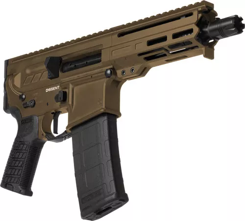 CMMG PISTOL DISSENT MK4 300AAC – 6.5″ 30RD MIDNIGHT BRONZE