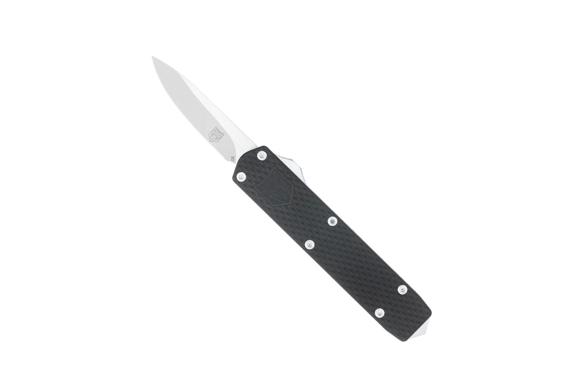 CobraTec California Mini Black Mamba Gen 2 Automatic Knife – Black – CALIMNBLKMGEN2DNS