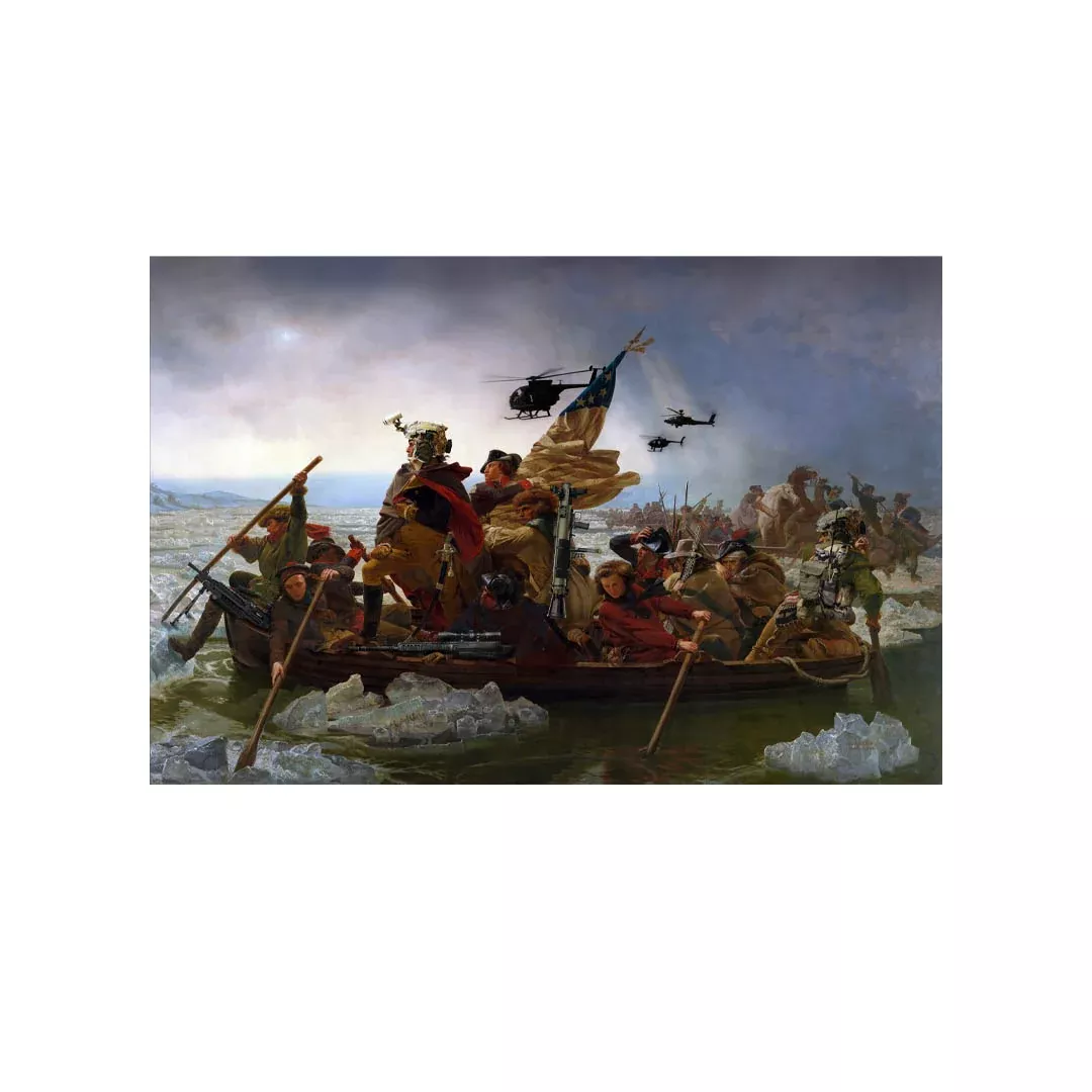 Colonial Maritime Raid Force Sticker