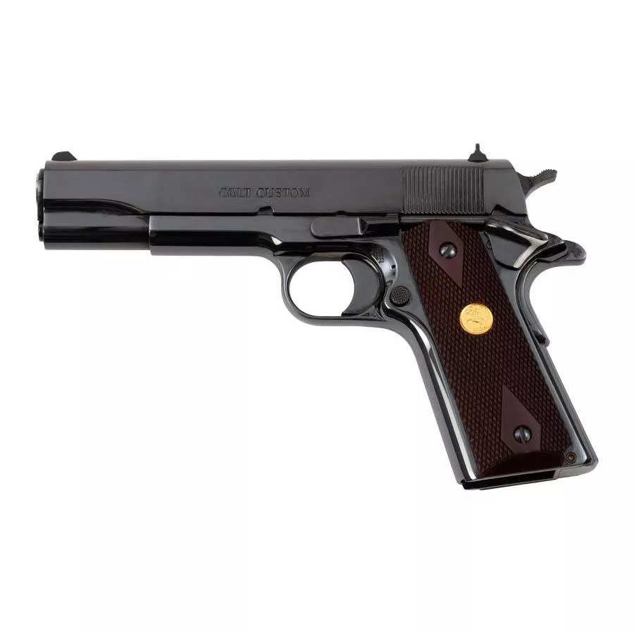Colt Government Model Handgun .45 Auto 7rd Magazine 5" Barrel Royal Blue Finish