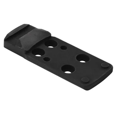 Colt's Manufacturing 1911 Optic Plate, RMSc Footprint, Fits Optics Ready Colt 1911, Matte Finish, Black SP301329
