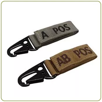 Condor Blood Type Key Chain