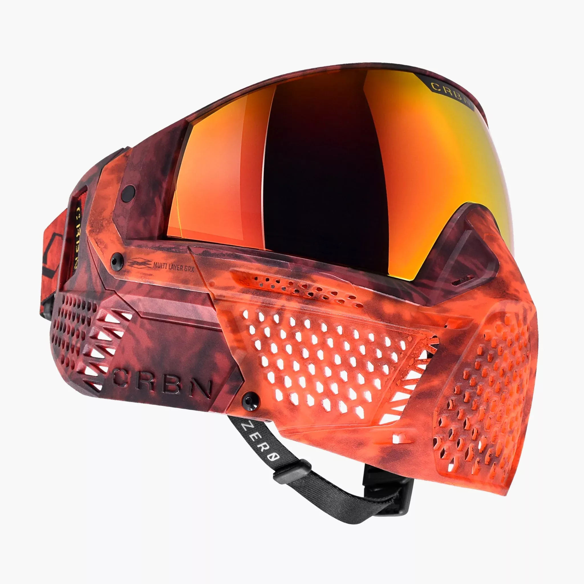 CRBN Zero GRX Paintball Goggle - Tie-Dye Lava