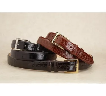 Crescent Classic Alligator Belt (32-42) | 1.5"