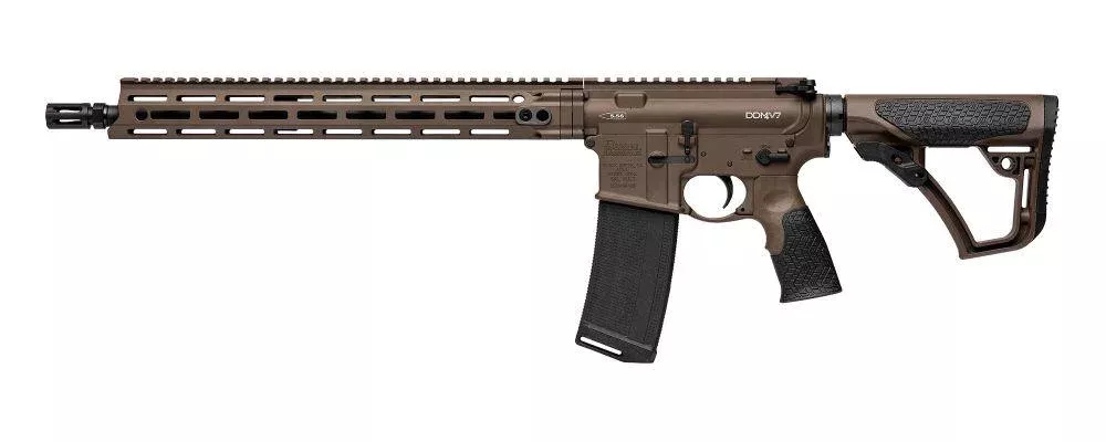 Daniel Defense DDM4V7 Mil-Spec+ Rifle 5.56mm Nato 32rd Magazine 16″ Barrel Brown