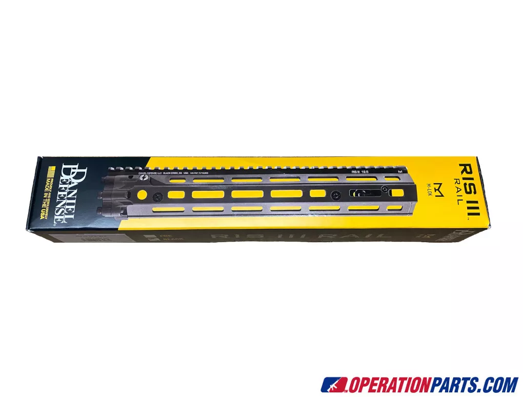 Daniel Defense Rail Interface System III, RIS III, 12.5″, Black