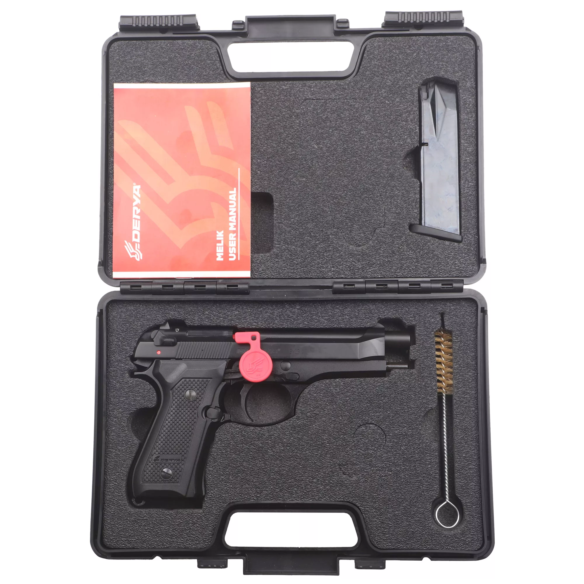 DERYA MELIK 9MM 4.9″ 17RD BLK