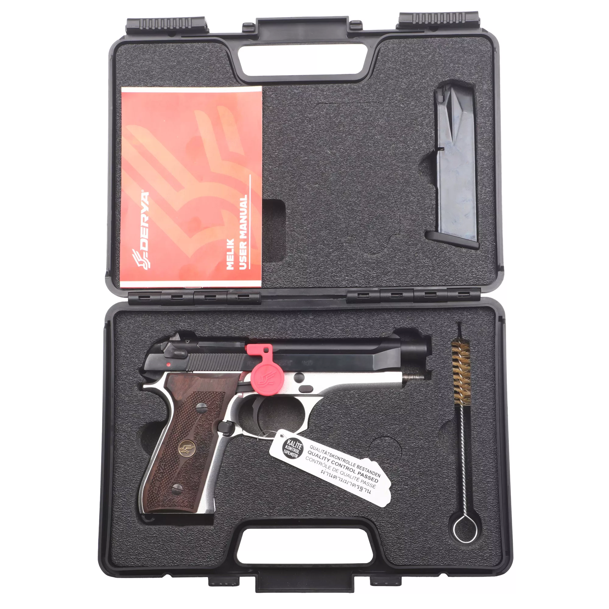 DERYA MELIK 9MM 4.9″ 17RD TWO TONE