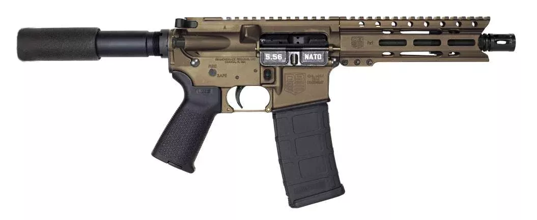 Diamondback DB1200W001 DB10 8.6 Blackout 20+1 12" Black Nitride 11" M-LOK Handguard SBA5 Brace Magpul MOE K2 Grip